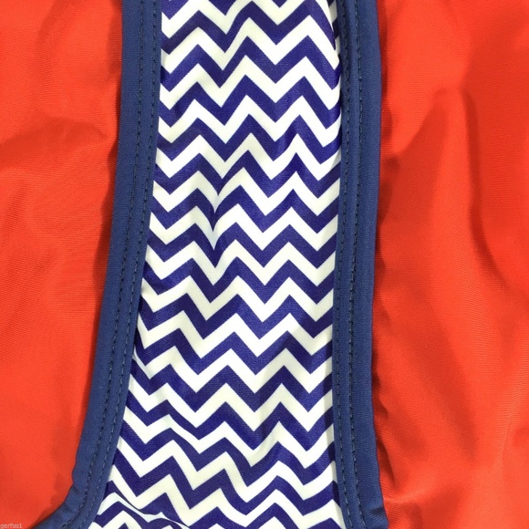 Krass & Co Making Waves Athletic Shorts Size XS Red Blue White - Picture 4 of 5